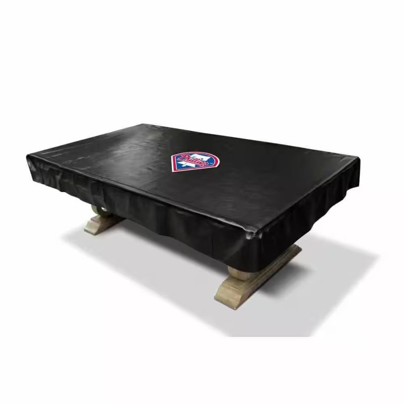Philadelphia Phillies 8 Ft. Deluxe Pool Table Cover
