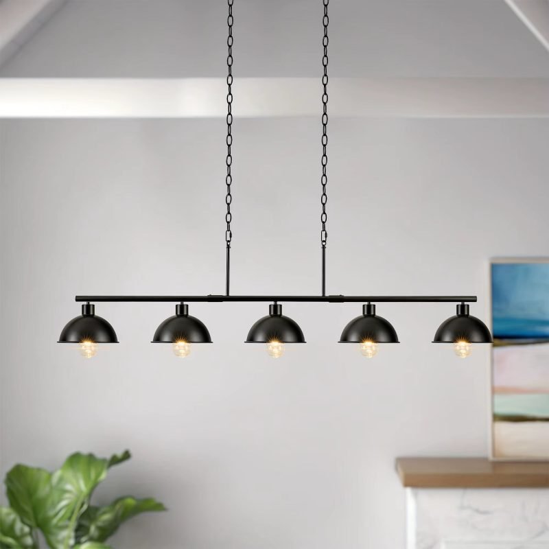 The Industrial Farmhouse Dome Billiard Light