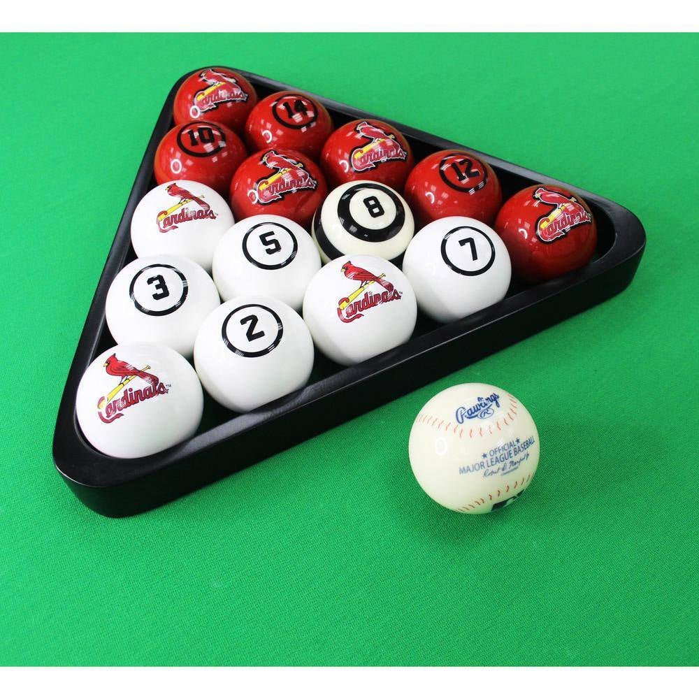 Cardinals Billiard Balls with Numbers