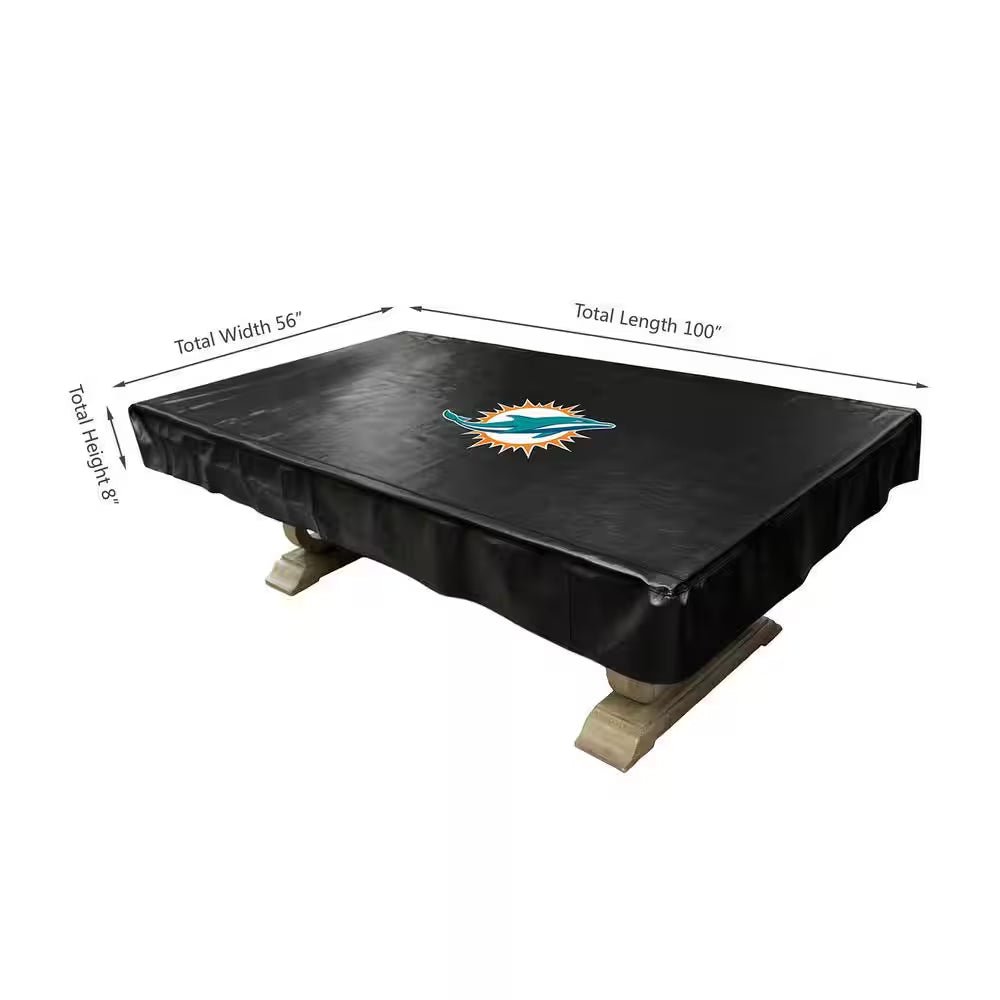 Miami Dolphins Pool Table Cover